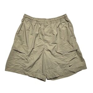 Nike Sportswear Cargo Woven Shorts Khaki Tan Gorpcore Streetwear Mens XL